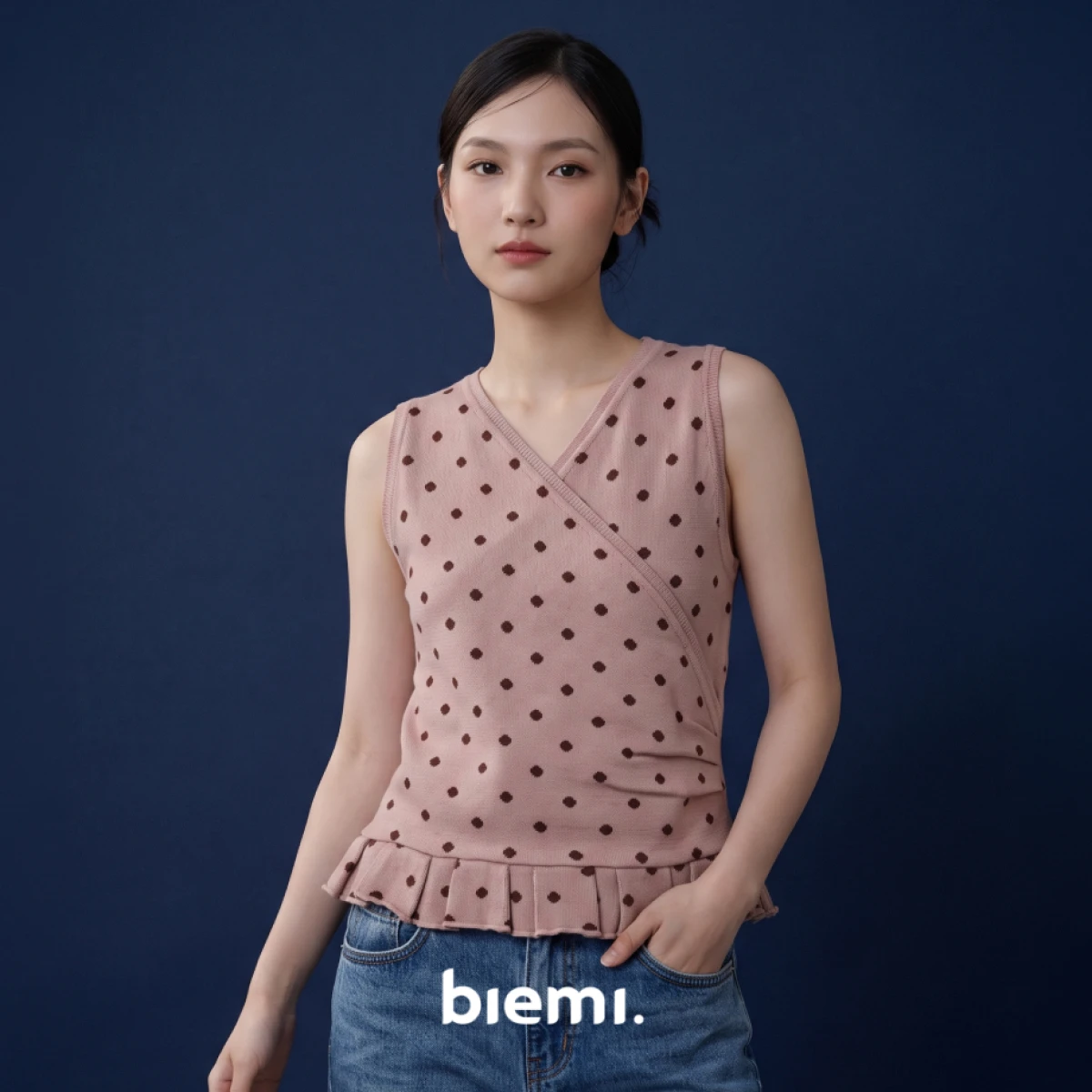 Bianca Polka Top