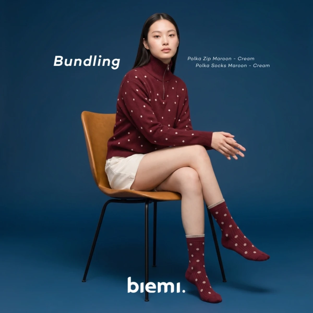 Bundle Polka Collection: Polka Polar Zip and Socks Bundling