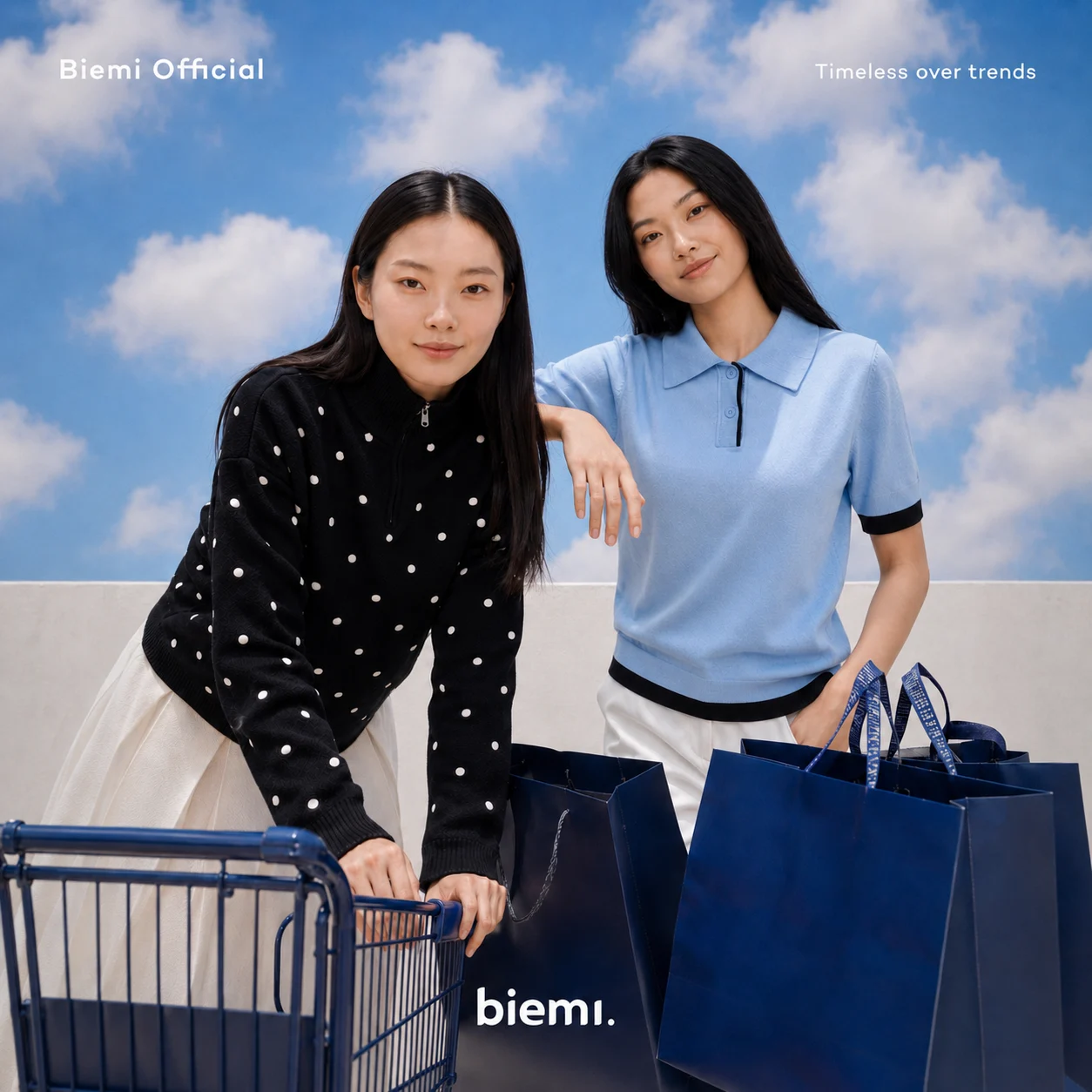 Minimalist dusk silhouette editorial